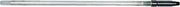 Metal and black plastic drive shaft Yamaha part with smooth shaft and textured end