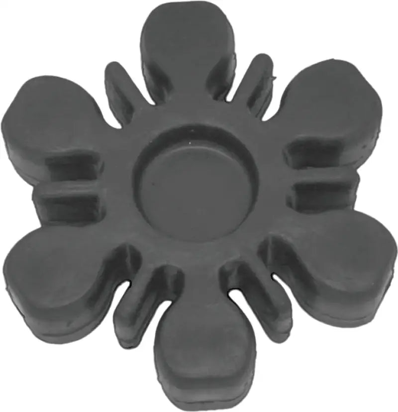Black rubber snowflake-shaped coupler damper kaw for smooth vibration control