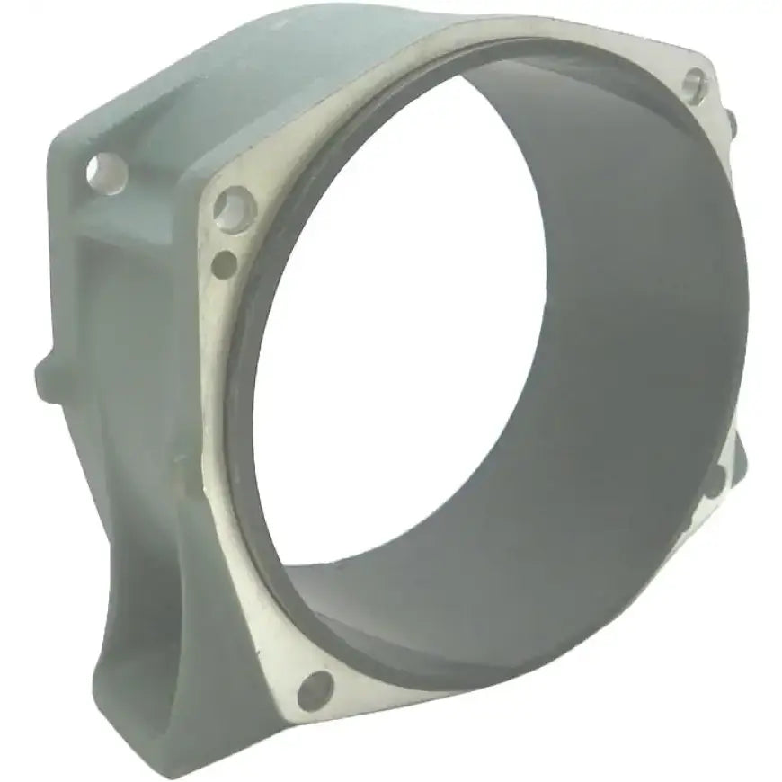 Gray metal cylindrical jet pump housing for Yam jet pump in sturdy pump housing yam