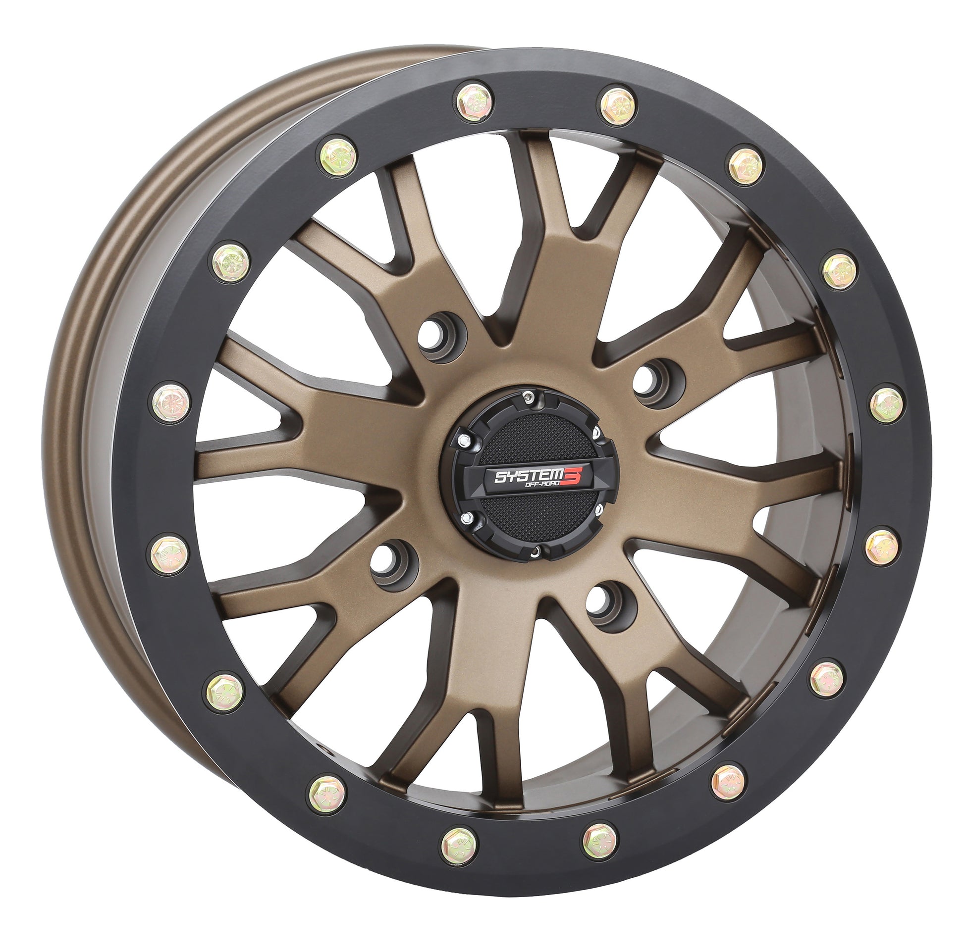 Sb4 Bl Wheel 14x7 4+3 (+15mm) 4/156 Matte Bronze/Black