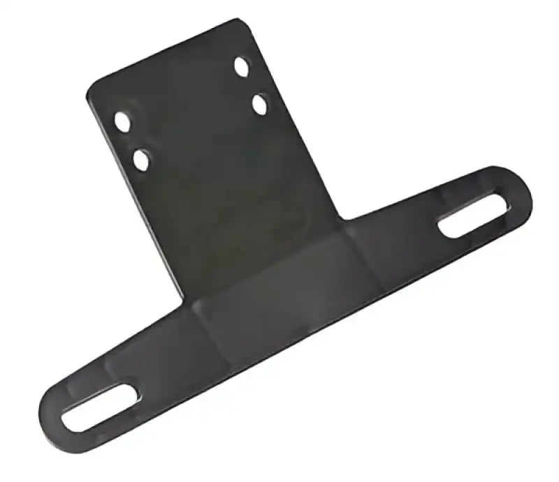 003201 Wesbar Lic Plt Brk Plastic Blk - License Plate Bracket