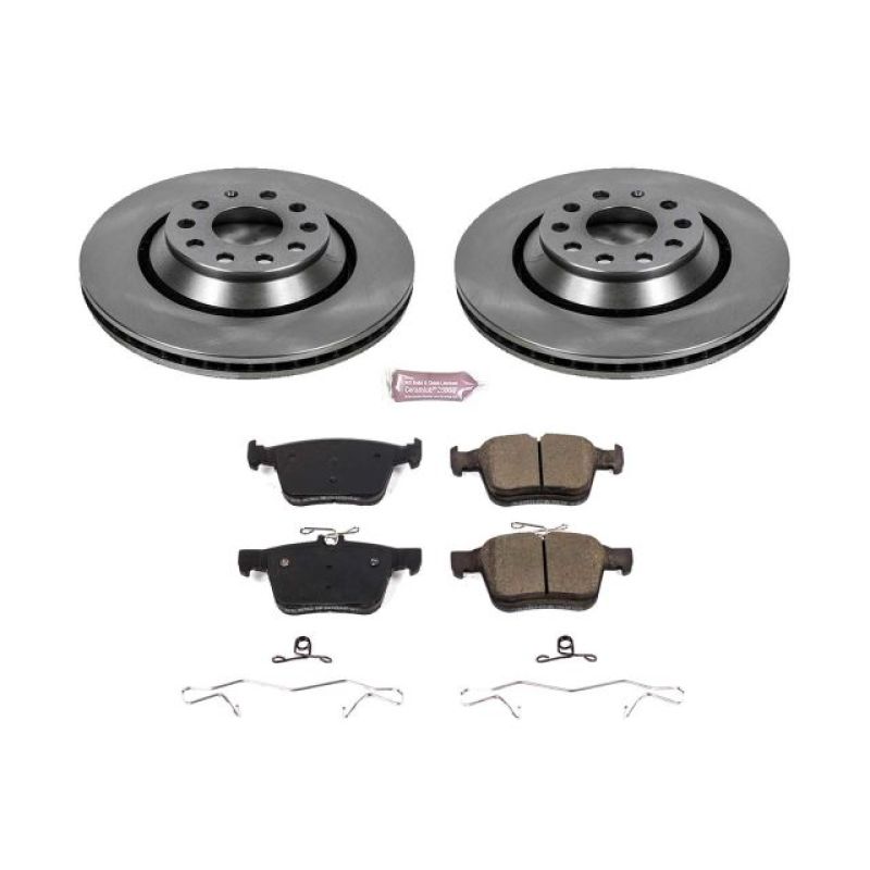 PowerStop KOE7084 KOE7084 Power Stop 17-18 Audi RS3 Rear Autospecialty Brake Kit