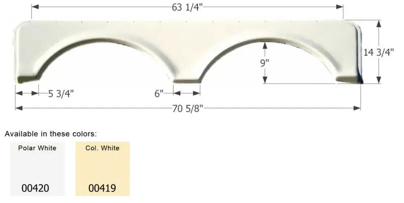00420 Fender Skirt