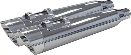 005-4380499D-PS Tbr Comp S Slip-On Touring Tc Chrome W/Pol Slash End Cap - RV and Auto Parts