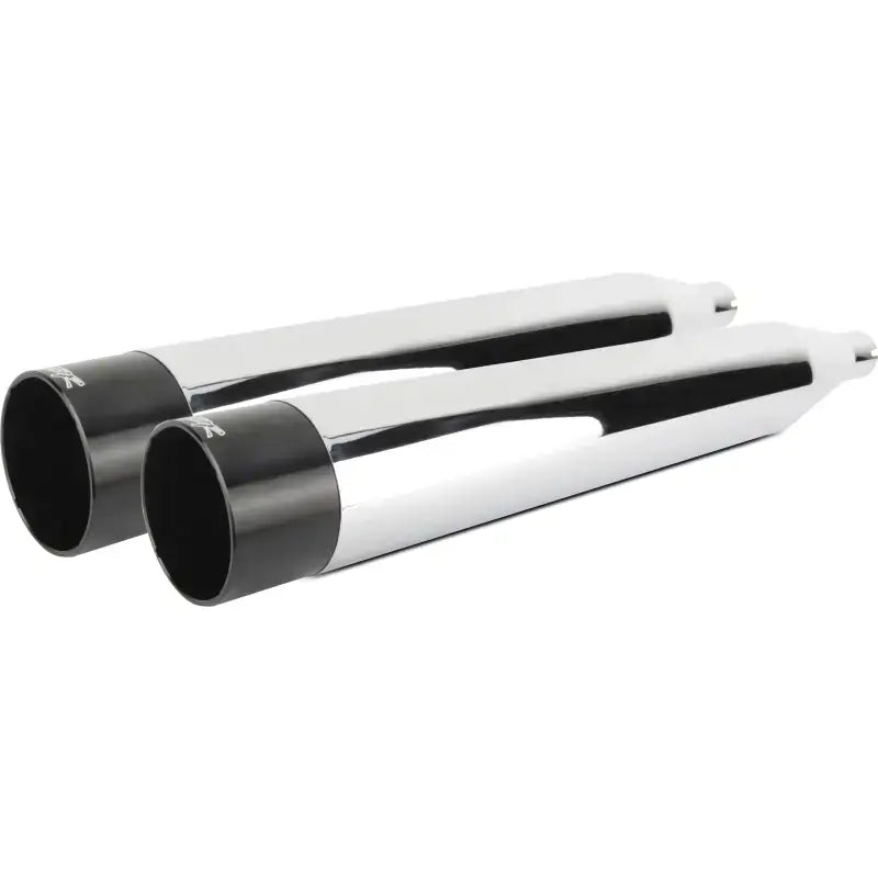 005-4380499D Tbr Comp S Slip-On Touring Tc Chrome W/Blk Aluminum End Cap - RV and Auto Parts