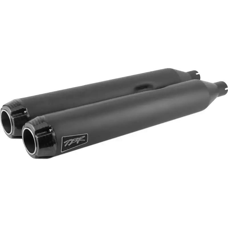 TBR 005-4550499D-B Comp S Slip On Touring M8 Black W/Carbon End Cap