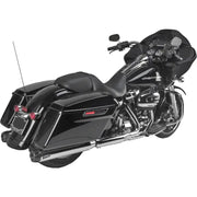 005-4550499D Comp S Slip On Touring M8 Chrome W/Carbon End Cap - Comp-S Slip-On