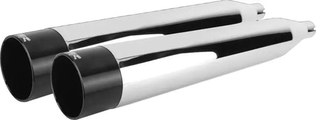 005-4560499D Tbr Comp S Slip-On Touring M8 Chrome W/Black End Cap - RV and Auto Parts