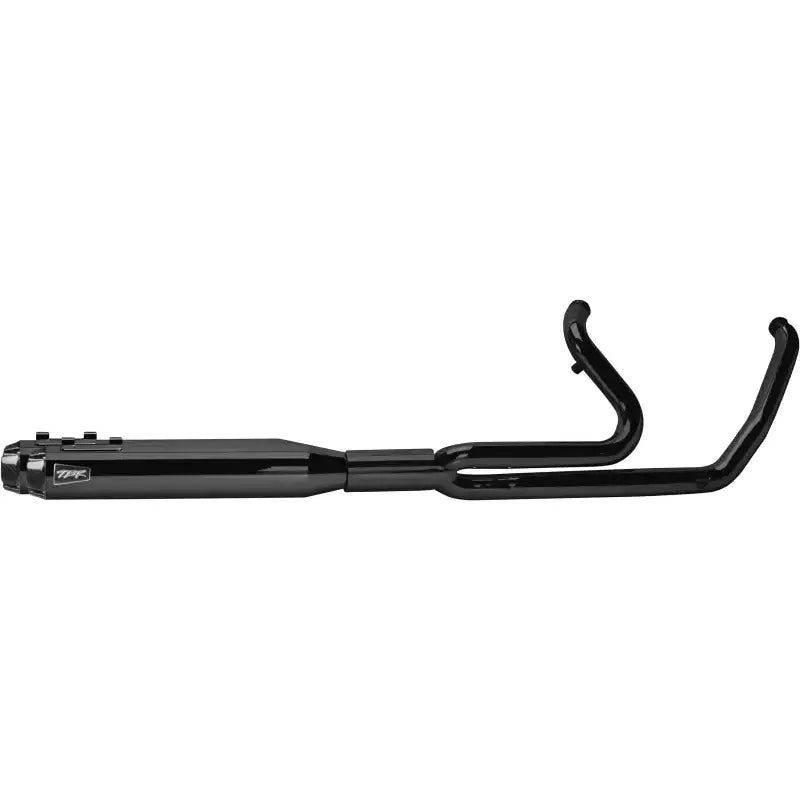 005-46802-B Comp S 2in1 W/Ghost Touring M8 Black W/Cf End Cap - Comp-S Full Length 2-in-1 Exhaust w/Ghost Pipe
