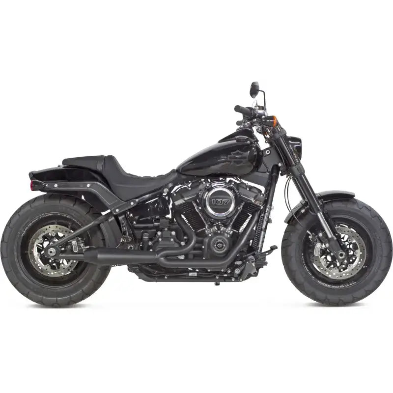 TBR 005-4970199-B Comp S 2in1 Exhaust Softail Gen 2 Black