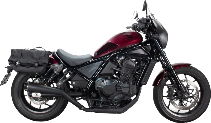 005-5400499-B Comp S Low Mount Slip On Black Hon - Comp-S Slip-On Exhaust