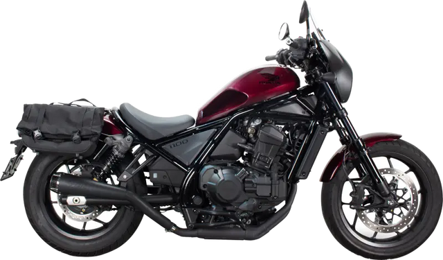 005-5400499-B Comp S Low Mount Slip On Black Hon - Comp-S Slip-On Exhaust