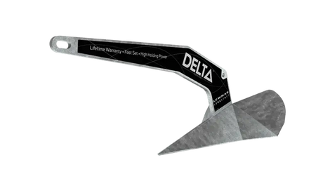 0057416 Lewmar Delta Anchor Galv 16Kg/35Lbs for secure marine anchoring, durable galvanized steel, reliable and efficient, RV, Automotive, Powersports, off-road, marine, exterior, truck accessories, interior, truck bed, rv parts, Marine, AVADA - Best Sellers, Marine Maintenance
