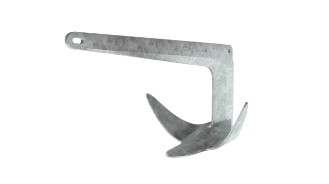 0057901 Lewmar Claw Anchor 2.2 Lb/1 Kg - Reliable holding power with claw shape for various boating environments.