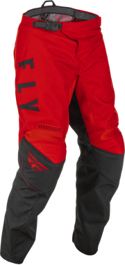 Fly Racing Fly Racing 375-93318 Youth F-16 Pants Red/Black Sz 18