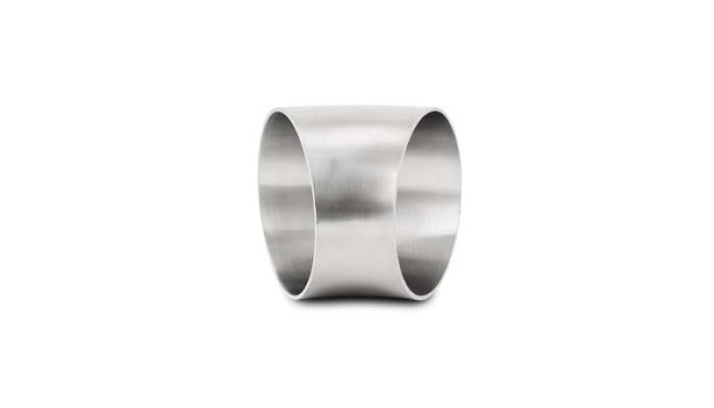 Vibrant 13334 Vibrant 3.5in OD T304 SS 45 Deg Mandrel Bend Elbow (3.5in Centerline Radius) - 13334