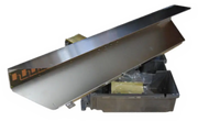 Stainless steel toolbox with yellow accents for Furuno ant radiator rsb0071-058