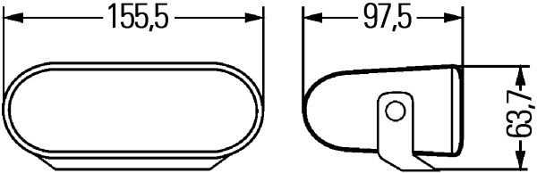 008284801 Driving/ Fog Light