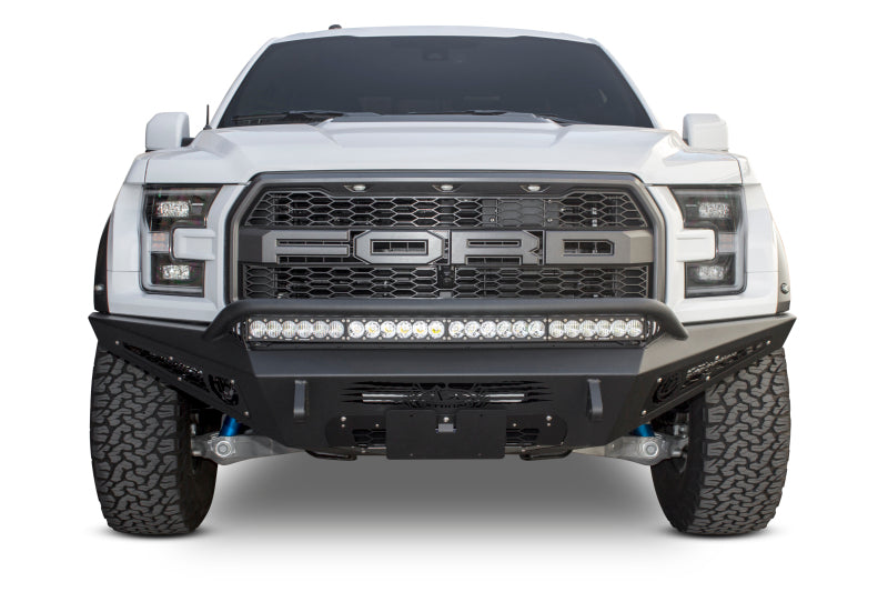 Addictive Desert Designs AC11154501NA Addictive Desert Designs 17-18 Ford F-150 Raptor Front License Plate Bracket - AC11154501NA