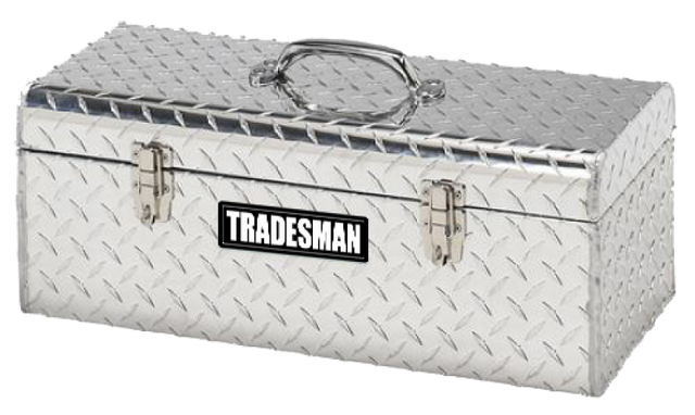 Tradesman Aluminum Handheld Tool Box (24in.) - Brite - 5124T