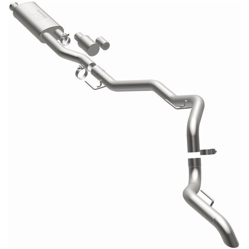Magnaflow 19621 MagnaFlow 18-23 Jeep Wrangler JL 2.0L/3.6L Overland Series Cat-Back Exhaust