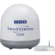 KVH Industry TracVision TV5W white and gray satellite dish for South America
