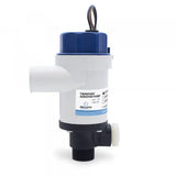 Blue and white Albin Cartridge Twnprt Aeratr pump for 1100 Gph 12V use