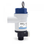Blue and white Albin Cartridge Twnprt Aeratr pump for 1100 Gph 12V use