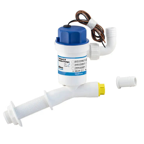 01-05-080 Albin Aerator 750 Gph Angled Tube 12V - Livewell / Baitwell Pump