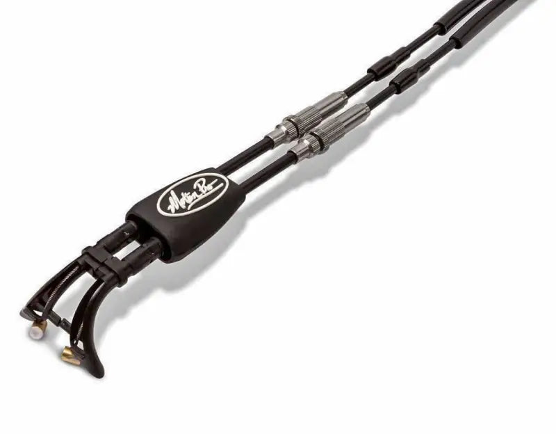 01-1302 Rev 2/3 Black Vinyl Throttle Push Pull Cable Set