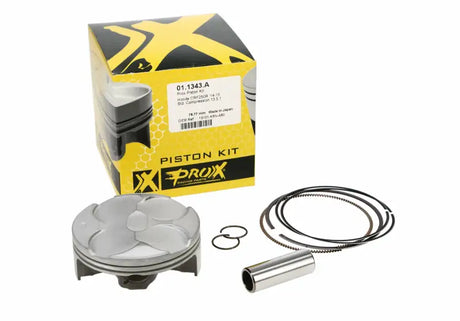 Motorcycle piston kit forged Nikasil Cyl 76.77 Std 13.5:1 Hon for performance