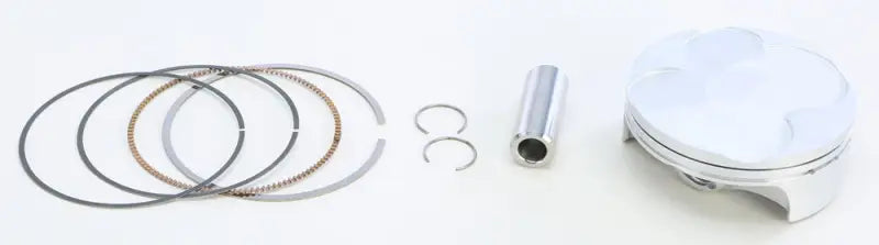 Complete motorcycle piston kit with rings, wrist pin, circlips for RV and truck parts