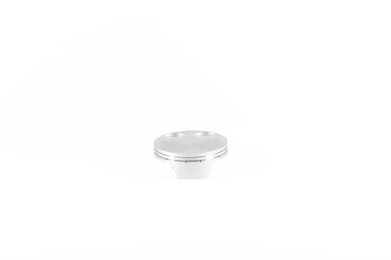 Silver engine piston with flat top and indentations from the Piston Kit for RV & truck parts