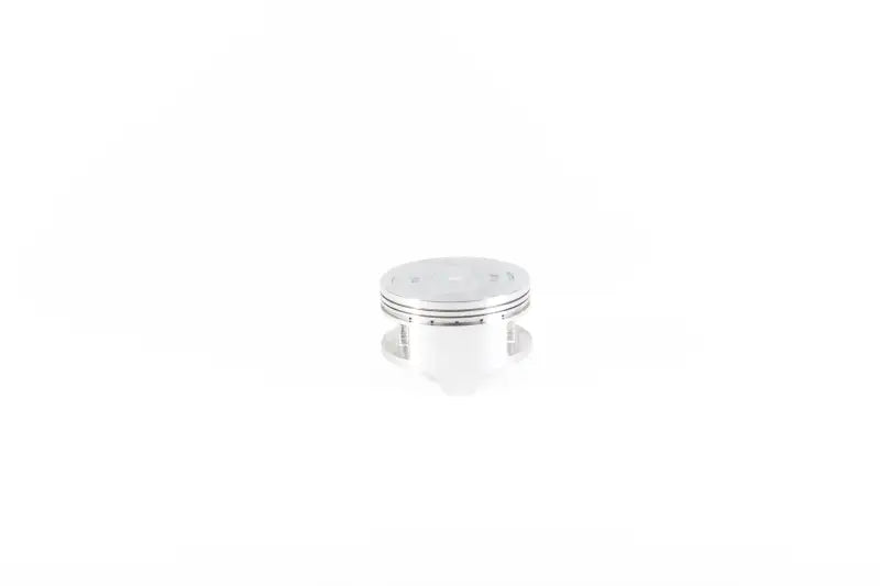 Shiny silver engine piston with three rings from 01.1487.000 Piston Kit for RV and truck parts