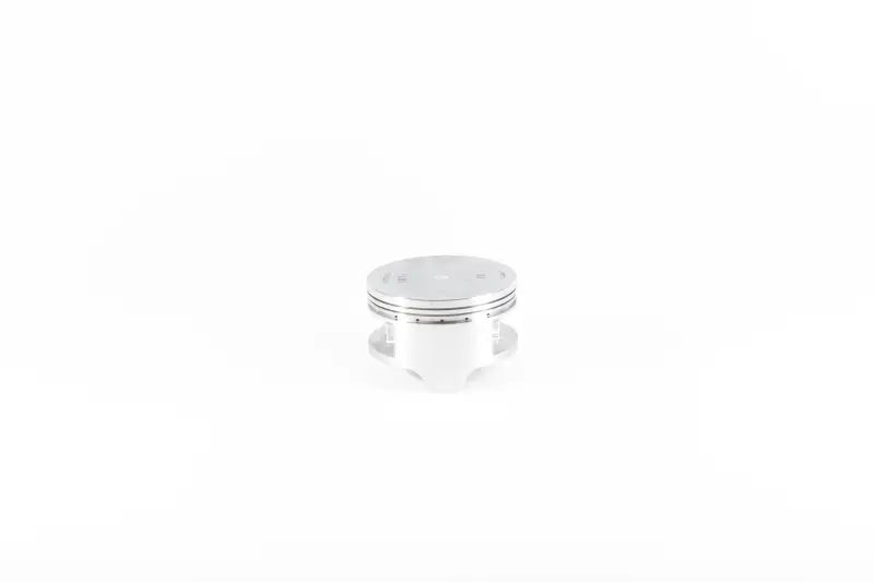 Shiny silver engine piston with rings from the 01.1487.000 Piston Kit for RV & truck parts