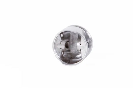 Silver-toned used internal combustion piston from 01.1498.000 piston kit for truck parts