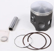 Disassembled piston kit with pin rings and clips for RV and truck parts