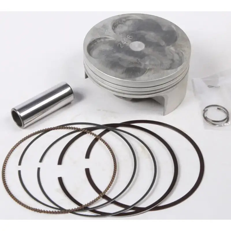 Piston kit forged Nikasil with rings and pin for Yamaha 76.95mm engine build