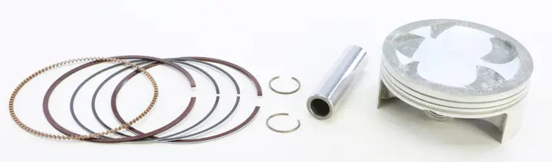 Engine piston assembly components from the piston kit for RV and truck parts