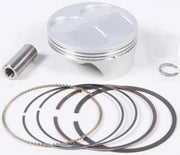 Silver piston kit with pin rings and circlips for Yam frgd nikasil cyl engine