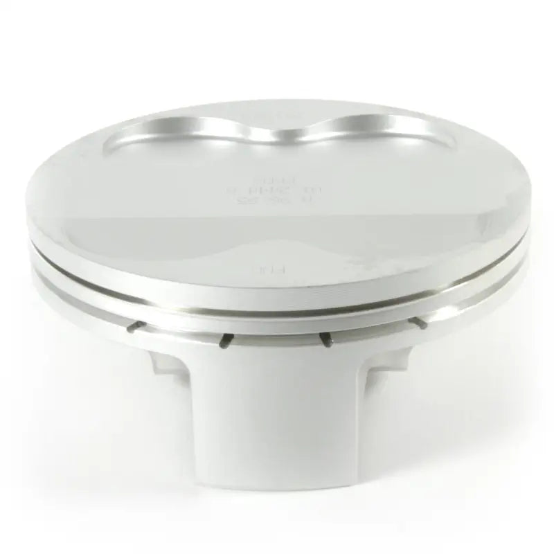 Silver aluminum piston with heart-shaped dome from 01.2444.A piston kit for RV and truck parts
