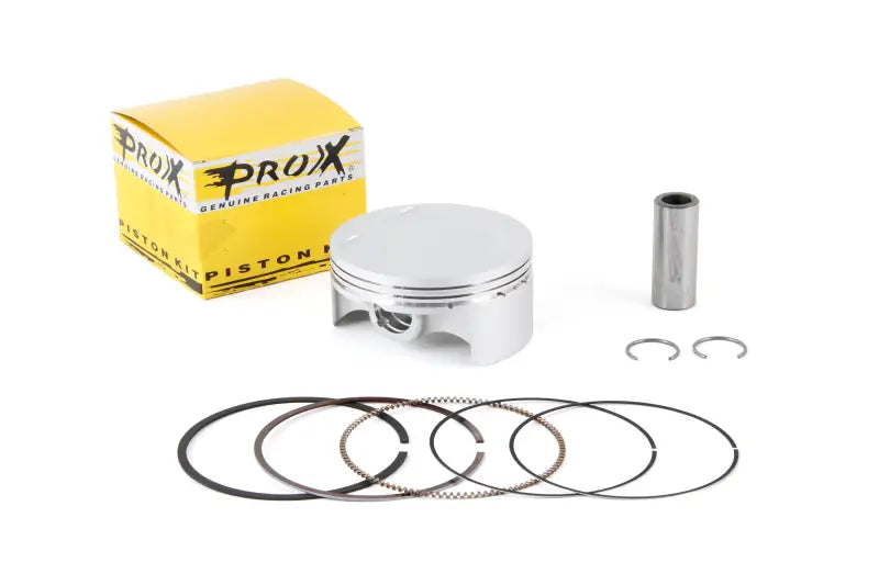 ProX piston kit with piston, wrist pin, circlips, and rings for RV and truck parts