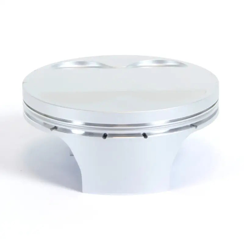 Silver aluminum piston with domed top from 01.3410.A forged Nikasil piston kit for trucks