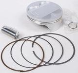 Silver piston kit with rings and wrist pin for Suzuki RV and truck parts accessories