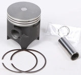 Engine piston kit with rings, pin, clips for Kaw 01.4121.A piston kit nikasil cyl