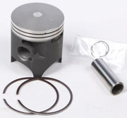 Engine piston kit with rings, pin, clips for Kaw 01.4121.A piston kit nikasil cyl