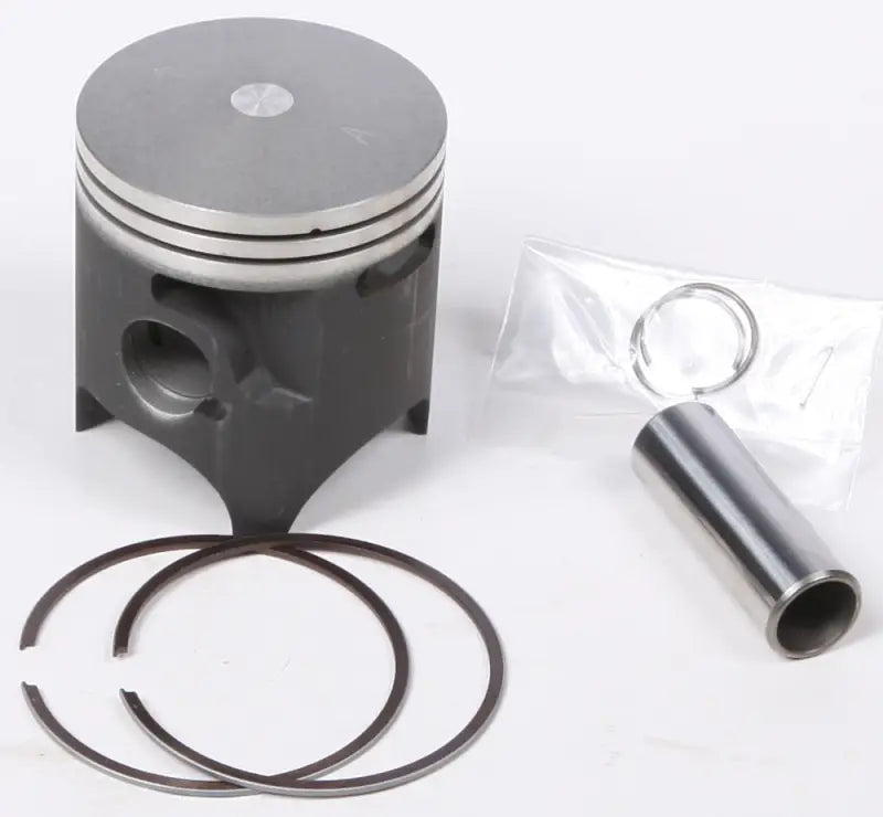Engine piston kit with rings, pin, clips for Kaw 01.4121.A piston kit nikasil cyl