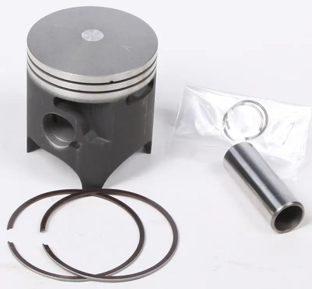 Engine piston kit with rings, pin, clips for Kaw 01.4121.A piston kit nikasil cyl