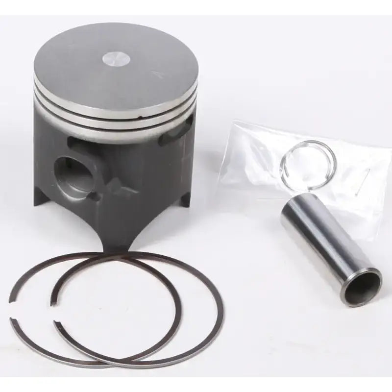 Engine piston kit with rings, pin, clips for Kaw 01.4121.A piston kit nikasil cyl