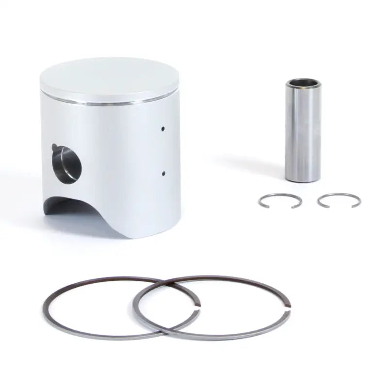 Silver-colored piston kit with rings and pin for Kaw engine, perfect RV and truck parts